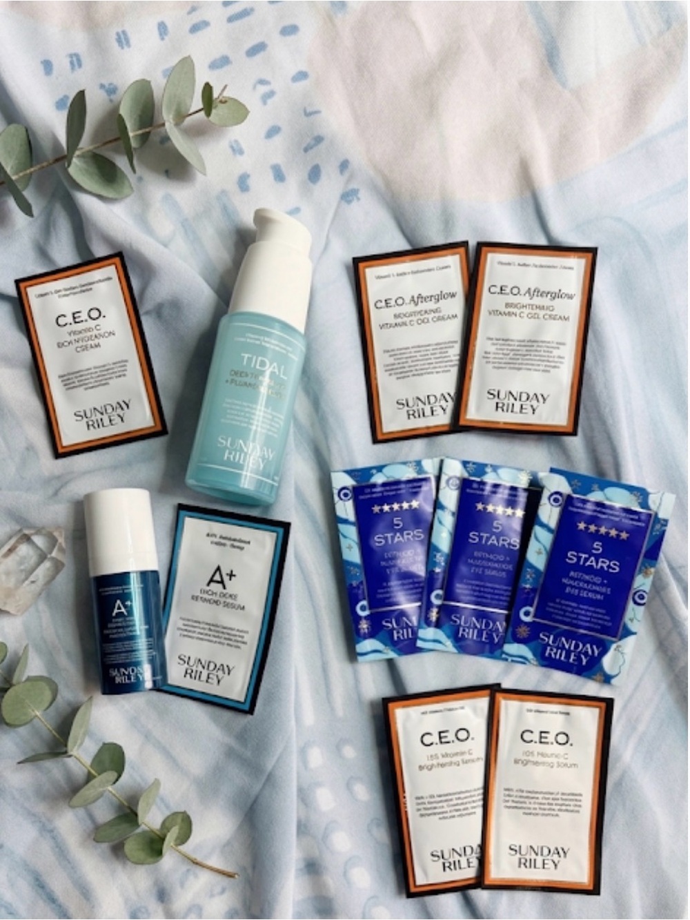 ✨ Sunday Riley Skincare Discovery Travel Bundle + 9 Samples! ✨